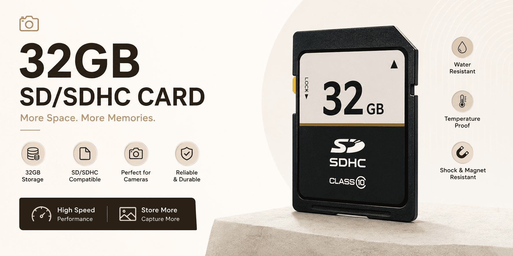 32 GB SD/SDHC Card